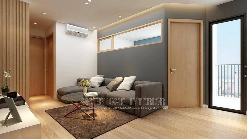 Mẫu cửa MH01 có một cánh và được thiết kế để dễ dàng vệ sinh.
